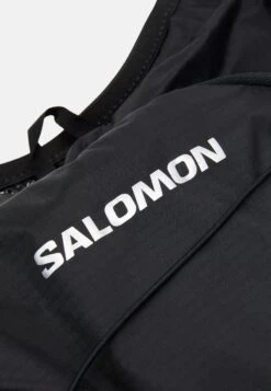 Salomon Active Skin 8 With Flasks Unisex - Hydration Rucksack - Black -Deals Sport Girl Outfit Store 004553f8d1bf49c786e6e6186442c43f