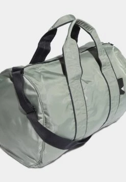 ADIDAS PERFORMANCE Duffel - Sports Bag - Silver Green Legend Ink White -Deals Sport Girl Outfit Store 01f0ff8ae88844229b200d49edcdbcc9