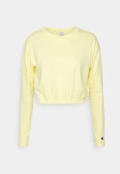 Champion Longsleeve Exclusive - Long Sleeved Top - Yellow -Deals Sport Girl Outfit Store 0610b6c71e6c49188bc4419fc51b75e9