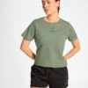 Hummel Active Bee Co Ss - Basic T-Shirt - Sea Spray -Deals Sport Girl Outfit Store 06b132163e1d491ea2209bd8f9f532cc