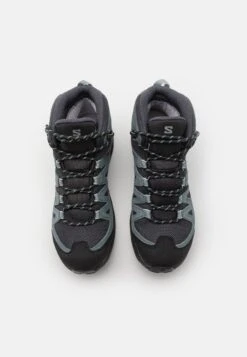Salomon X Ward Mid Gtx- Hiking Shoes - India Ink/Black/Stormy Weather -Deals Sport Girl Outfit Store 0801642a98e34950a6d7e15ae3c1f161