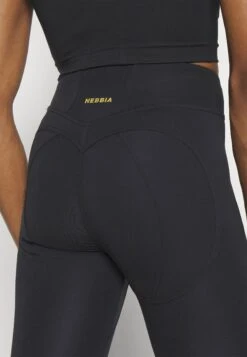 NEBBIA Womens High Waist Push Up Leggings Intense Heart Shaped - Leggings - Black/Gold -Deals Sport Girl Outfit Store 096d4cd59a9a416ead139cabe4241dcf