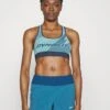 Dynafit Alpine Graphic Bra - Medium Support Sports Bra - Marine Blue -Deals Sport Girl Outfit Store 0dd6209d8f3741418690e87a717256b5