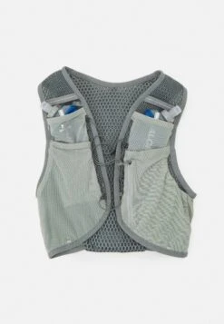 Salomon Active Skin 4 With Flasks Unisex - Hydration Rucksack - Wrought Iron/Sedona Sage