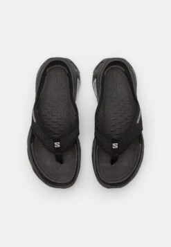 Salomon Reelax Break 6.0 - T-Bar Sandals - Black/Alloy -Deals Sport Girl Outfit Store 16f85531a336442ba268ea20588c0b8e