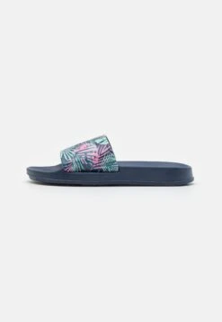 Kappa Pool Slides - Navy/Mint