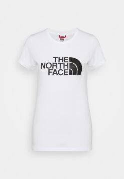 The North Face Easy Tee - Print T-Shirt - White -Deals Sport Girl Outfit Store 18305ed799c74d02a9d88cf8d26ddb3b