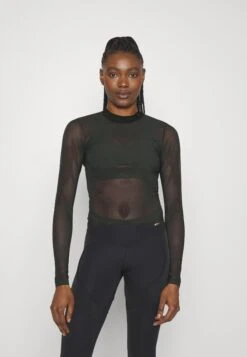 NEBBIA Womens Long Sleeve Top Intense - Long Sleeved Top - Black/Gold