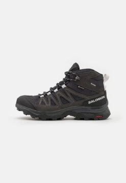 Salomon X Ward Mid Gtx- Hiking Shoes - Ebony/Phantom/Black