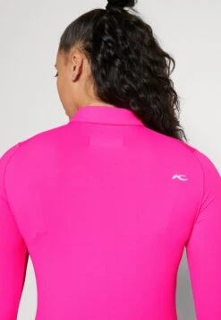 Kjus Women Scotscraig - Polo Shirt - Magenta -Deals Sport Girl Outfit Store 1ce16d018c4b4c6c9230156bed323898