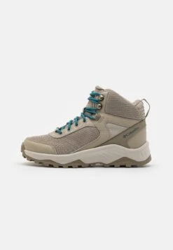 Columbia Trailstorm Ascend Mid Wp - Hiking Shoes - Tan/River Blue