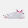 Puma Softride Flair - Walking Trainers - White/Black/Glowing Pink