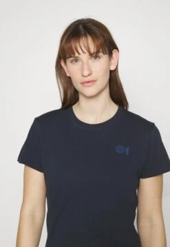 Hummel Hmlcourt- Print T-Shirt - Blau -Deals Sport Girl Outfit Store 1ef8c87bb90b4b8dbecdd3a195d100ec