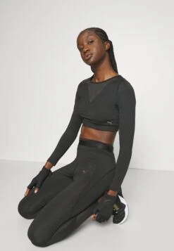 Puma Pamela Reif Elastic Leggings - Leggings - Black -Deals Sport Girl Outfit Store 1f0c06846167465b8c4ed88e73baca1e