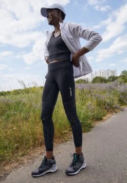 ADIDAS PERFORMANCE Terrex Skychaser 2 Mid Gtx W - Hiking Shoes - Grey Six/Grey Four/Halo Silver -Deals Sport Girl Outfit Store 21c0eabf3c094ce791e44ad54410761e