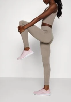 Only Play Onpjaia Life Lounge - Leggings - Brown -Deals Sport Girl Outfit Store 21fe00b18dcc4dfeb644b099ed5aca2f