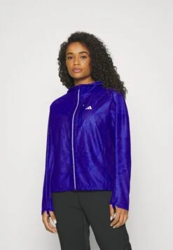 ADIDAS PERFORMANCE Adizero Jacket - Running Jacket - Lucid Blue -Deals Sport Girl Outfit Store 2225c3a07c5c403980f8643bb53b1e51
