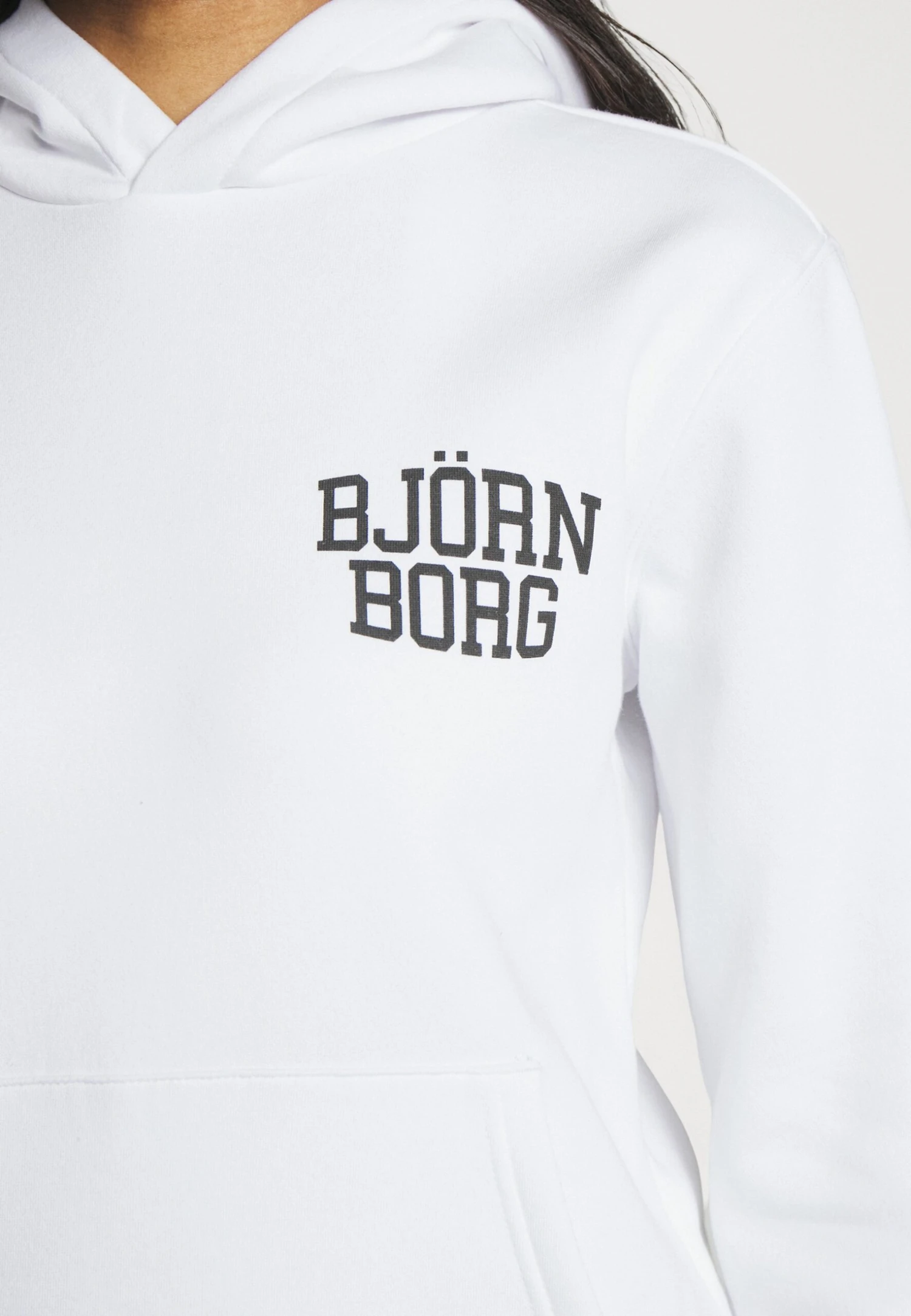 BJØRN BORG Essential Hoodie - Hoodie - Brilliant White 8 BJØRN BORG Essential Hoodie - Hoodie - Brilliant White - Image 6