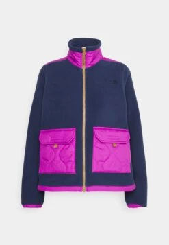 The North Face Royal Arch Jacket - Fleece Jacket - Summit Navy/Purple Cactus Flower/Utility Brown -Deals Sport Girl Outfit Store 28a7564f921a4c69a89df90839de471b