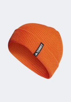 Adidas TERREX Cold Rdy - Beanie - Semi Impact Orange/Black/White -Deals Sport Girl Outfit Store 291cb84d292944feb8de5122d180f915