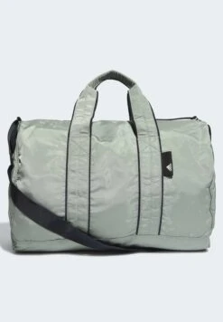ADIDAS PERFORMANCE Duffel - Sports Bag - Silver Green Legend Ink White -Deals Sport Girl Outfit Store 2a899e9c27814ce79df50c91db678698
