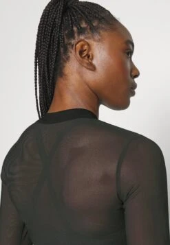 NEBBIA Womens Long Sleeve Top Intense - Long Sleeved Top - Black/Gold -Deals Sport Girl Outfit Store 2b92ec0a022b4649ab343a42834e5fdf