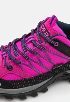CMP Rigel Trekking Wp - Hiking Shoes - Pink Fluo/Blue -Deals Sport Girl Outfit Store 30bfc0bc08ae49f4afafb86377c317b7