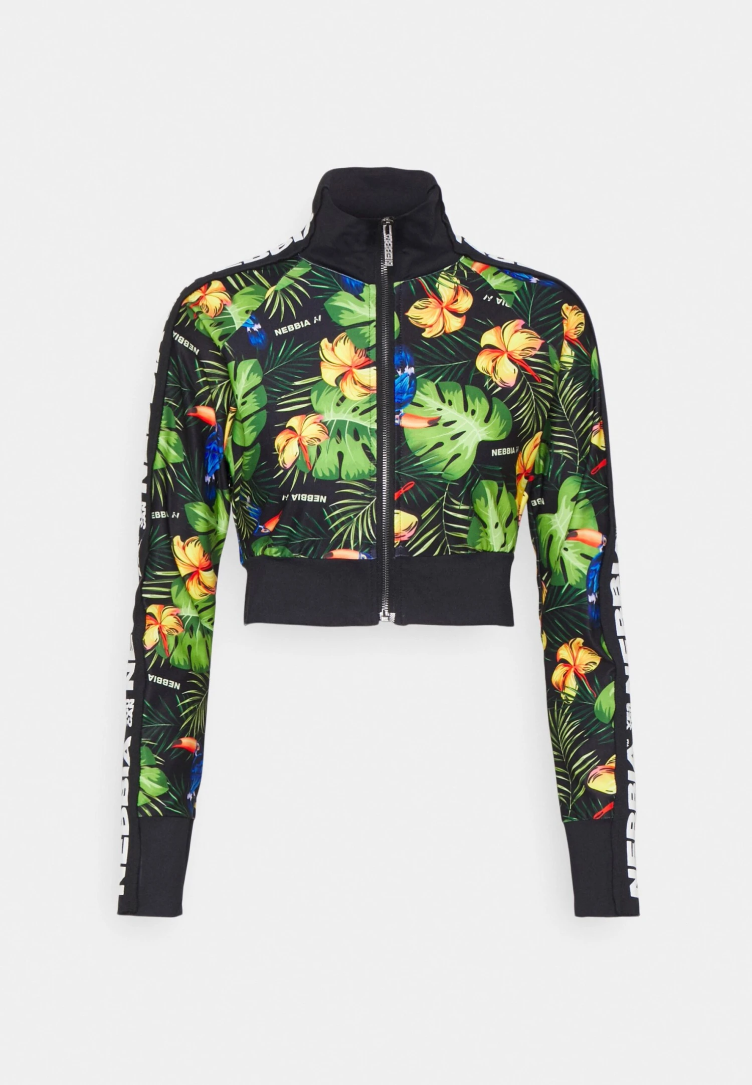 NEBBIA High Energy Cropped Jacket - Training Jacket - Green 8 NEBBIA High Energy Cropped Jacket - Training Jacket - Green - Image 6