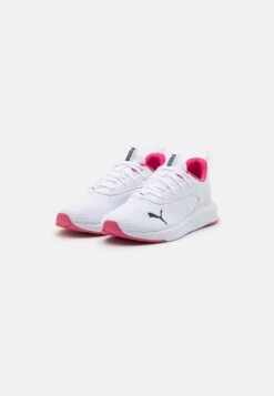 Puma Softride Flair - Walking Trainers - White/Black/Glowing Pink -Deals Sport Girl Outfit Store 36c9d12bfe644ea5a7a3275b202c401a