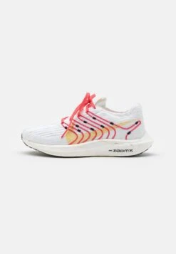 Nike Performance Pegasus Turbo Next Nature - Neutral Running Shoes - White/Topaz Gold/Sea Coral/Black
