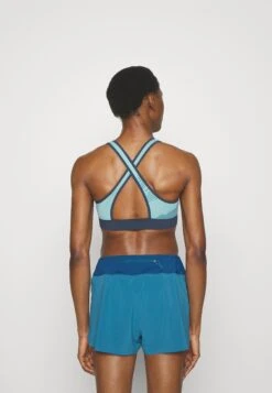 Dynafit Alpine Graphic Bra - Medium Support Sports Bra - Marine Blue -Deals Sport Girl Outfit Store 36ef8c418cc7494c9854f9d20cf3b179