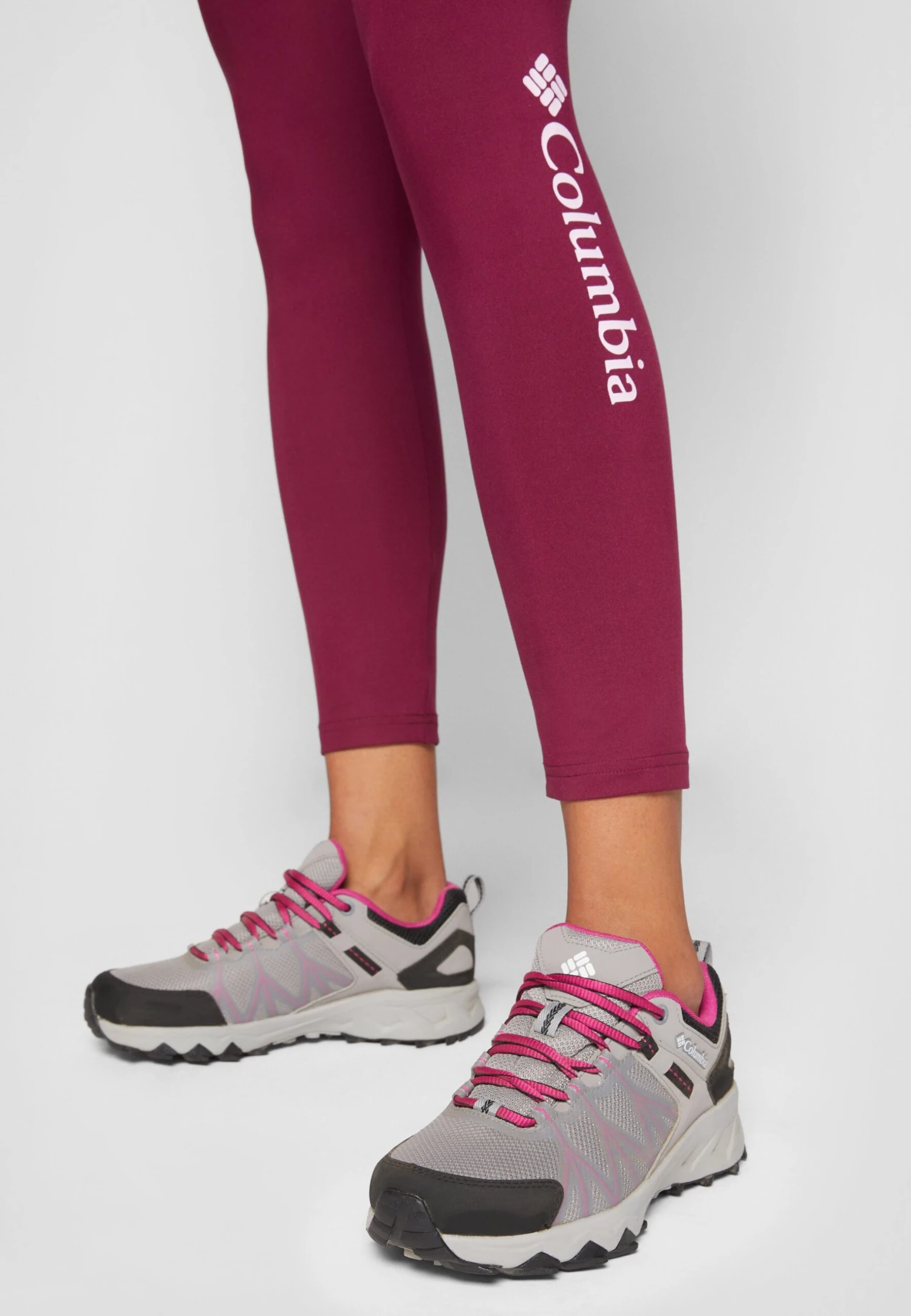 Columbia Peakfreak Ii Outdry - Hiking Shoes - Monument/Wild Fuchsia 5 Columbia Peakfreak Ii Outdry - Hiking Shoes - Monument/Wild Fuchsia - Image 3