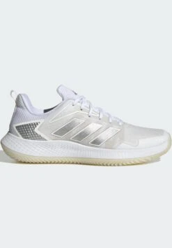 ADIDAS PERFORMANCE Defiant Speed W Clay - Clay Court Tennis Shoes - Ftwr White/Silver Met./Grey One -Deals Sport Girl Outfit Store 3e7c1a2bce184e5d92d5401e488e6acd