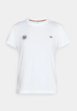 Lacoste Sport Sports T-Shirt - White -Deals Sport Girl Outfit Store 40a69fc193524459b4856d1eb74e8779