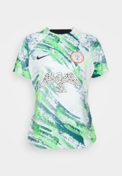Nike Performance Nigeria Nff Prematch - National Team Wear - White/Scream Green/Night Forest -Deals Sport Girl Outfit Store 4101d3c6535343559fea540fd2677182