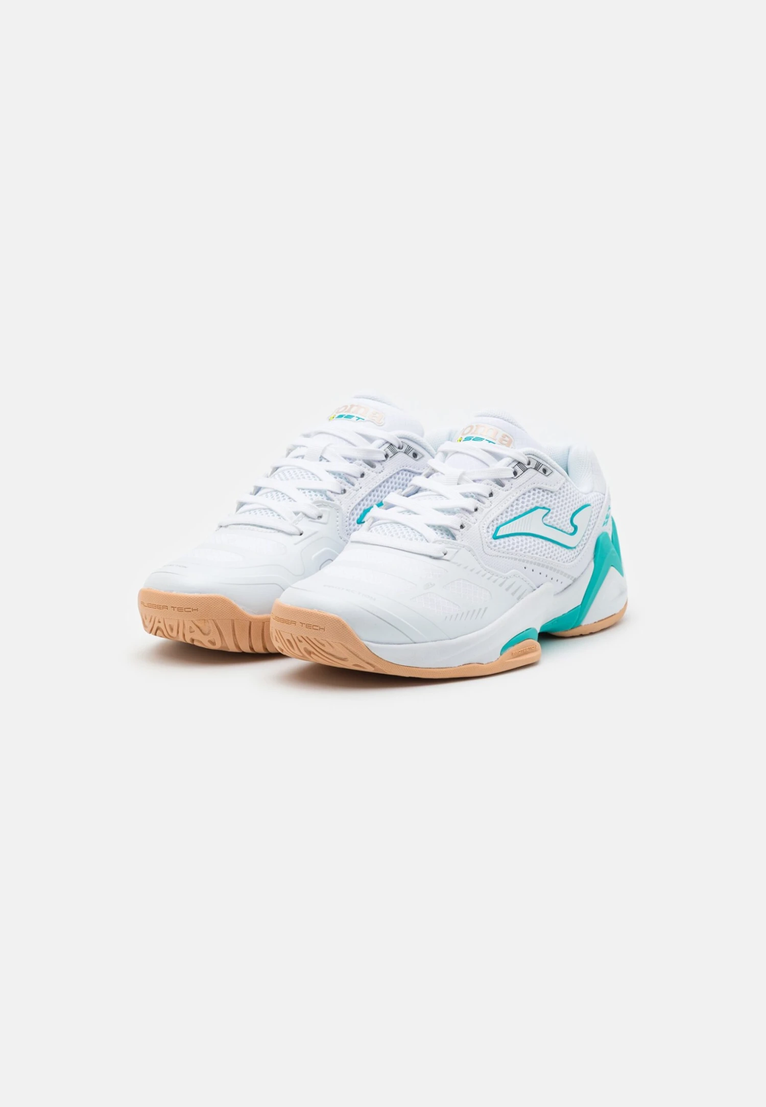JOMA Set Lady - Clay Court Tennis Shoes - White/Mint/Rose 4 JOMA Set Lady - Clay Court Tennis Shoes - White/Mint/Rose - Image 2