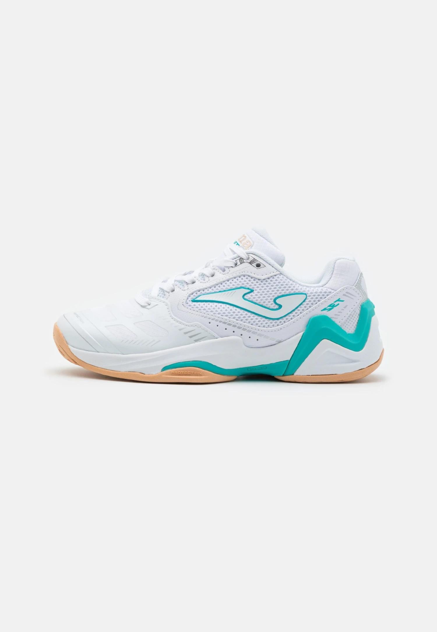 JOMA Set Lady - Clay Court Tennis Shoes - White/Mint/Rose 3 JOMA Set Lady - Clay Court Tennis Shoes - White/Mint/Rose