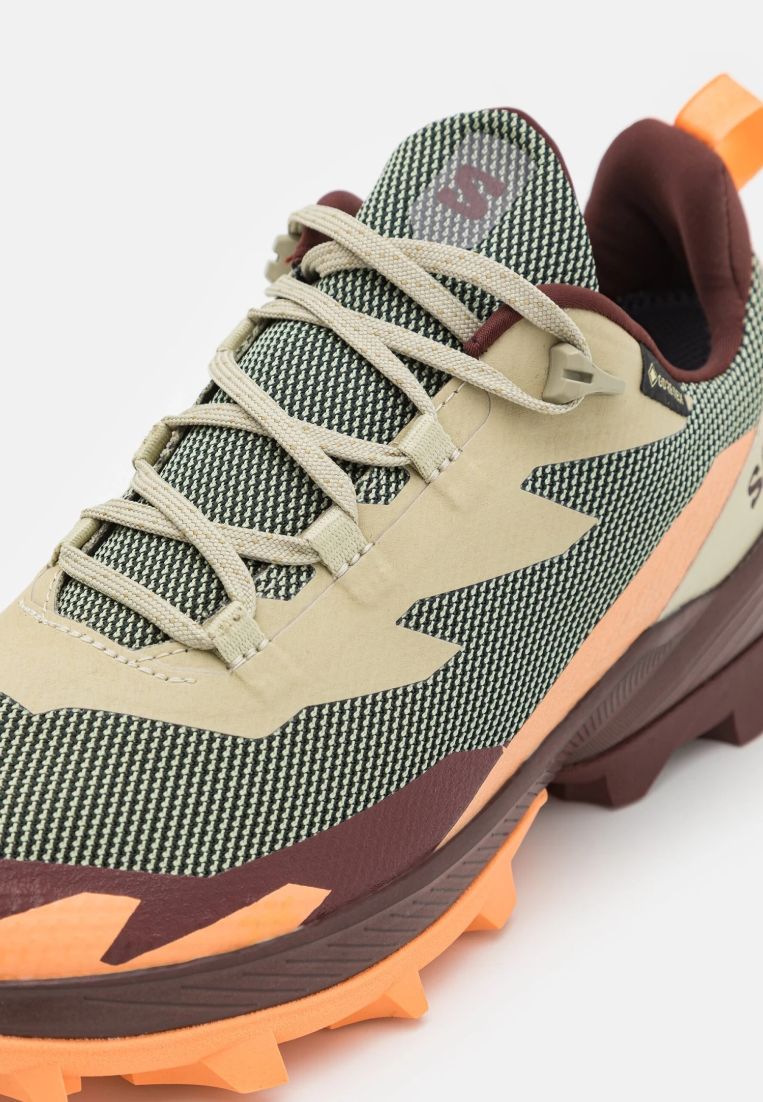 Salomon Cross Over 2 Gtx - Hiking Shoes - Alfalfa/Cantaloupe/Bitter Chocolate 8 Salomon Cross Over 2 Gtx - Hiking Shoes - Alfalfa/Cantaloupe/Bitter Chocolate - Image 6