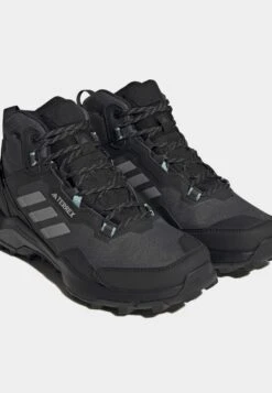 ADIDAS PERFORMANCE Terrex Ax4 Mid Gtx W - Hiking Shoes - Core Black/Grey Three/Mint Ton -Deals Sport Girl Outfit Store 45972f3dec104ee2be5bd4290e651316