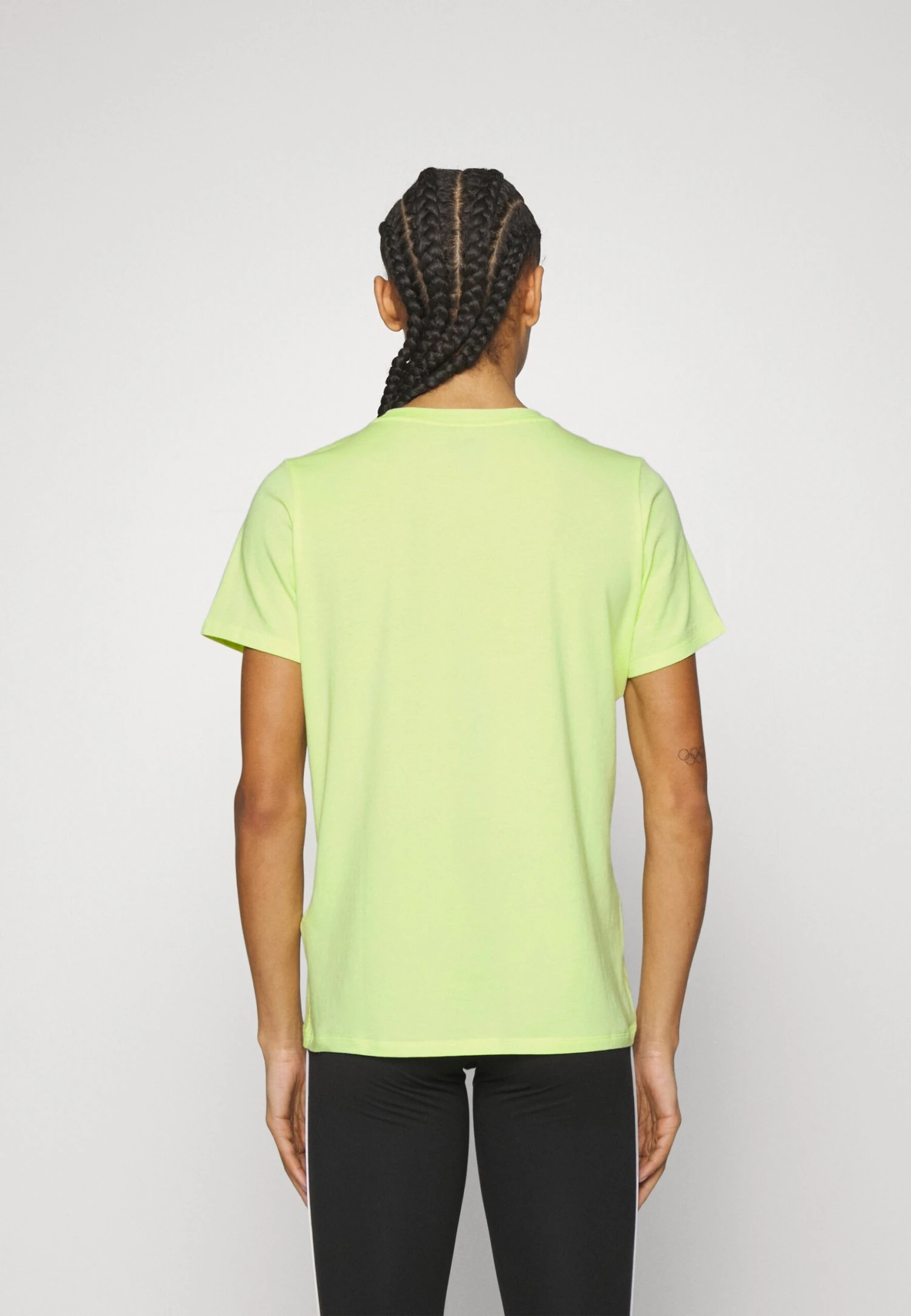 DKNY Two Tone Logo Tee - Print T-Shirt - Sunny Lime 5 DKNY Two Tone Logo Tee - Print T-Shirt - Sunny Lime - Image 3