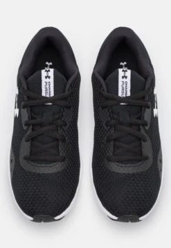 Under Armour Charged Pursuit 3 - Neutral Running Shoes - Black/White -Deals Sport Girl Outfit Store 483ab2d2c23a4dcbbbe116c895761c55