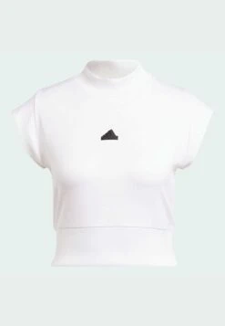 Adidas Sportswear Basic T-Shirt - White -Deals Sport Girl Outfit Store 4a51968862774c0a851331382526fb2d