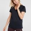 Under Armour Tech Solid - Basic T-Shirt - Black/Metallic Silver -Deals Sport Girl Outfit Store 4a8576dc79544d128238956822c6ffd6