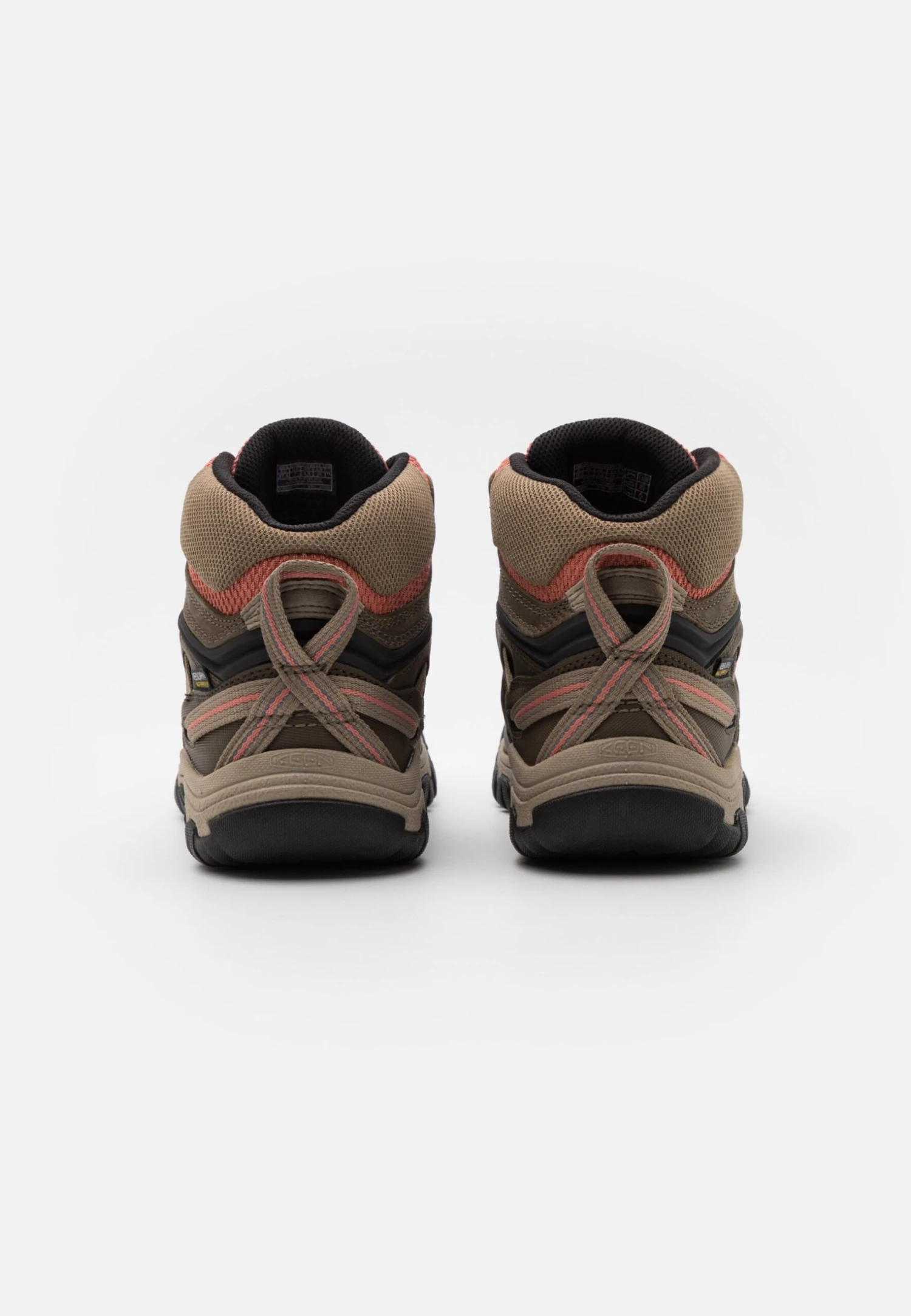 Keen Ridge Flex Mid Wp - Hiking Shoes - Timberwolf/Brick Dust 5 Keen Ridge Flex Mid Wp - Hiking Shoes - Timberwolf/Brick Dust - Image 3