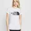 The North Face Easy Tee - Print T-Shirt - White -Deals Sport Girl Outfit Store 4c2c7d3c4524439fa27d30c9154255d8