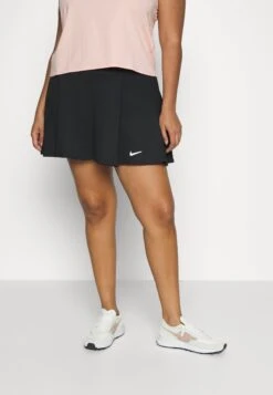 Nike Performance Court Victory Skirt Flouncy Plus - Sports Skirt - Black/White