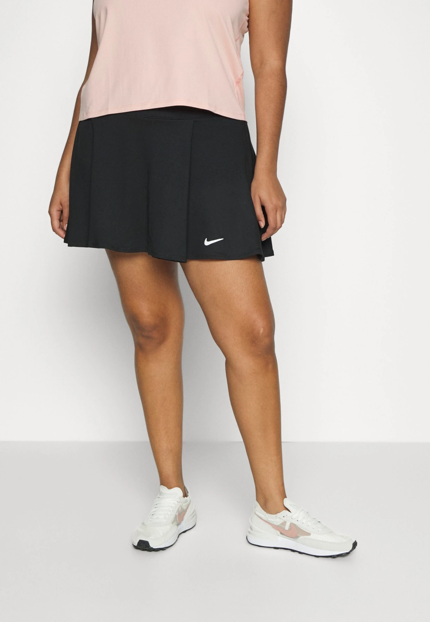 Nike Performance Court Victory Skirt Flouncy Plus - Sports Skirt - Black/White 3 Nike Performance Court Victory Skirt Flouncy Plus - Sports Skirt - Black/White