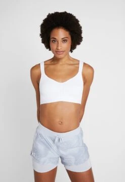 Triaction Energy Lite- High Support Sports Bra - White