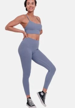 Fit - Leggings - Blue -Deals Sport Girl Outfit Store 4df5e30a679b46b4930a160e4772ddfb