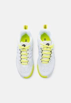 SALMING Kobra 3 - Handball Shoes - White/Fluo Green -Deals Sport Girl Outfit Store 4eb33bc1037f47feb1f431c75f0c718f